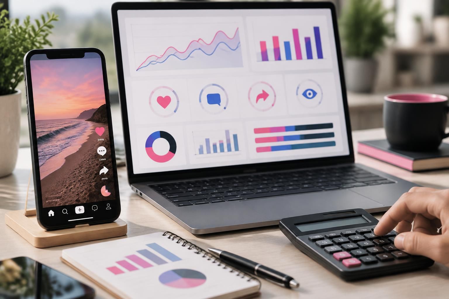 calculez gratuitement votre taux d’engagement tiktok en ligne, découvrez la formule de calcul et apprenez à interpréter vos résultats pour optimiser vos performances.
